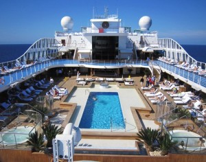 pool on a cruise ship