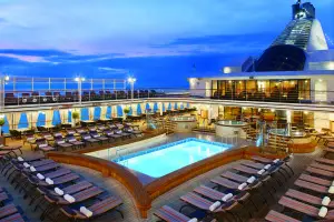 pool on a cruise ship