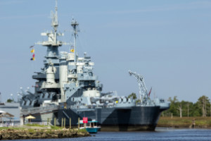 Battleship USS NC