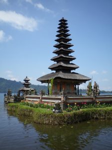 Temple by the Lake, Bali