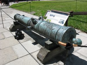St. Augustine Fort cannon