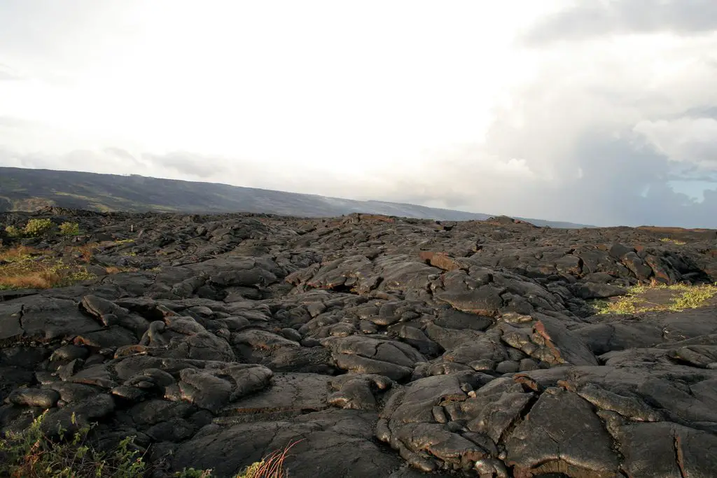 hawaii big island lava field