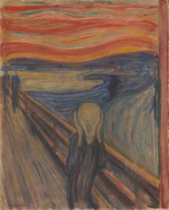the scream painting