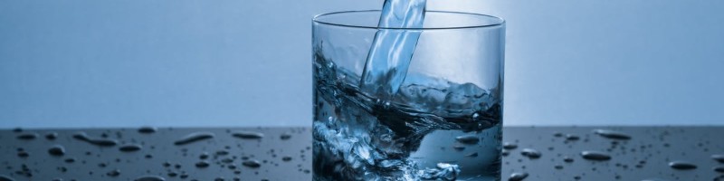 glass of water as drinking water leads to healthy eating