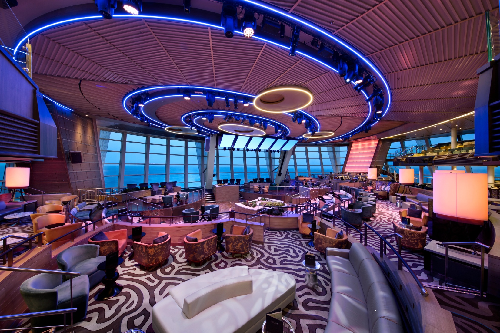 Cruise ship lounge