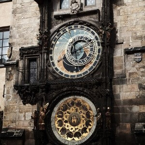 prague, midieval clock