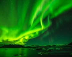 northern lights in iceland