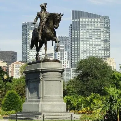 Paul Revere Statue in Boston, MA