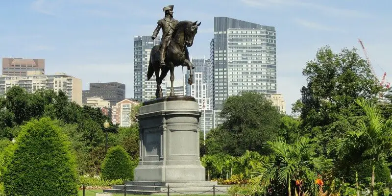 Paul Revere Statue in Boston, MA